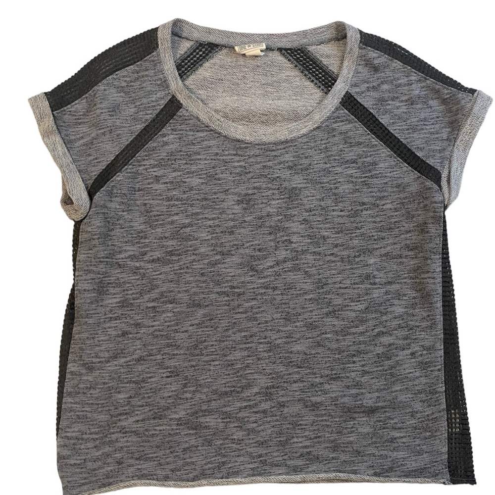 Converse One Star top with black mesh detail